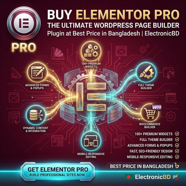 Buy Elementor Pro Plugin at Best Price in Bangladesh | ElectronicBD