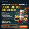 ৩০০০+ এআই ফুড টকিং রিলস বান্ডেল (৩০০০+ AI Food Talking Reels Bundle) - পেজ ভাইরাল করার সেরা সলিউশন