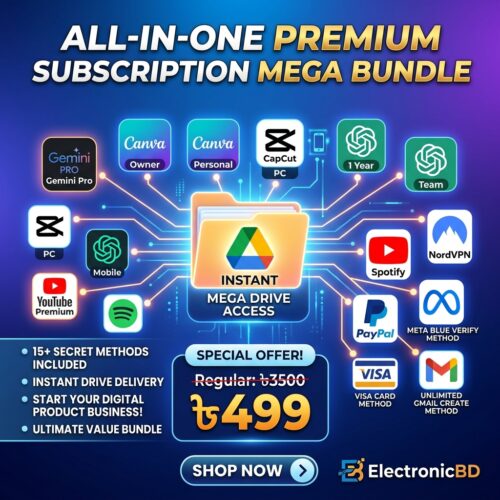 All-in-One Premium Subscription Method Mega Bundle (Instant Drive Access)