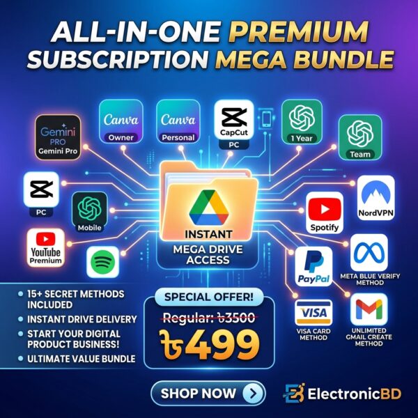 All-in-One Premium Subscription Method Mega Bundle (Instant Drive Access)