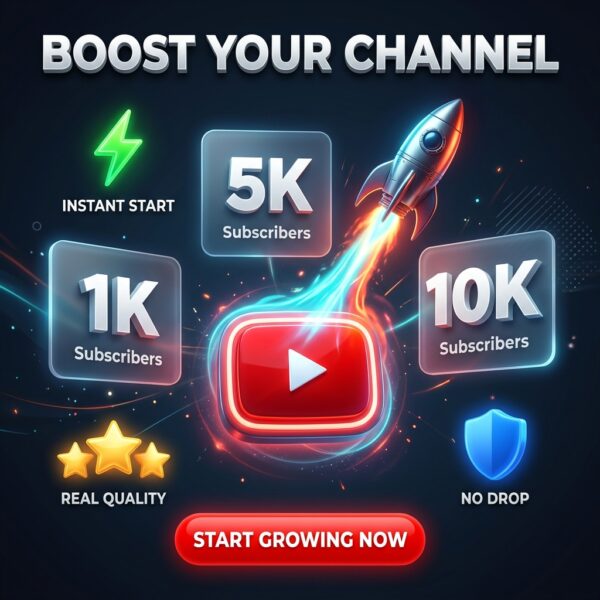 Buy Real YouTube Subscribers - Instant Start (1k, 5k, 10k) | ElectronicBD