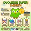 Duolingo Super Individual Plan (1 Month) - Personal Account