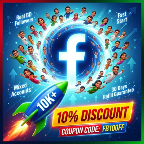 Facebook Followers (Real BD + Mixed)