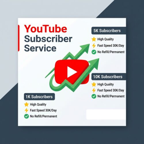 Buy Real YouTube Subscribers - Instant Start (1k, 5k, 10k) | ElectronicBD