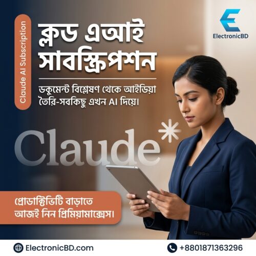 Claude AI Pro Premium Subscription 1-Month Pro Account (Private) – 100% Official